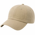 Casquette de baseball taille unique textile beige à visière courbée style décontracté